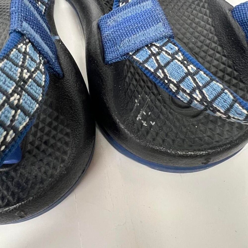 Chaco Blue and Black Sandals - Picture 3 of 5